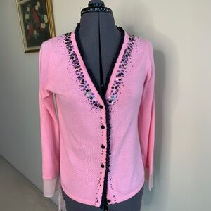 "Pink Poodle" Pink Sweater